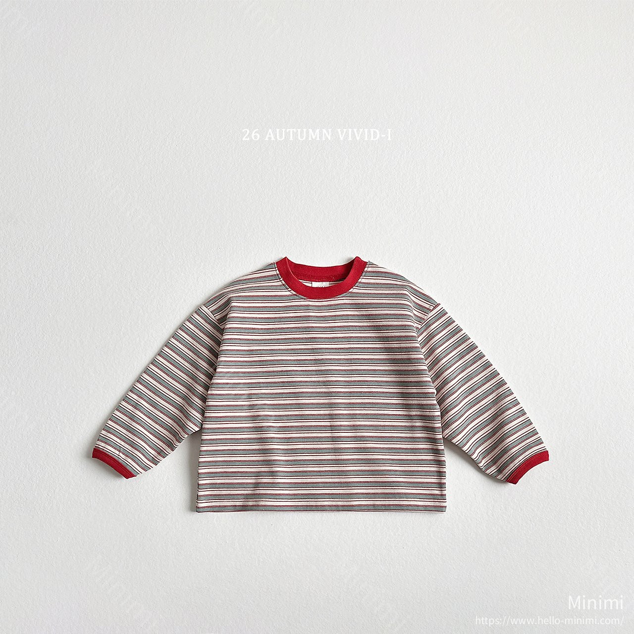 VIVID-I Color Block Multi Stripe T-shirt 細節圖 3