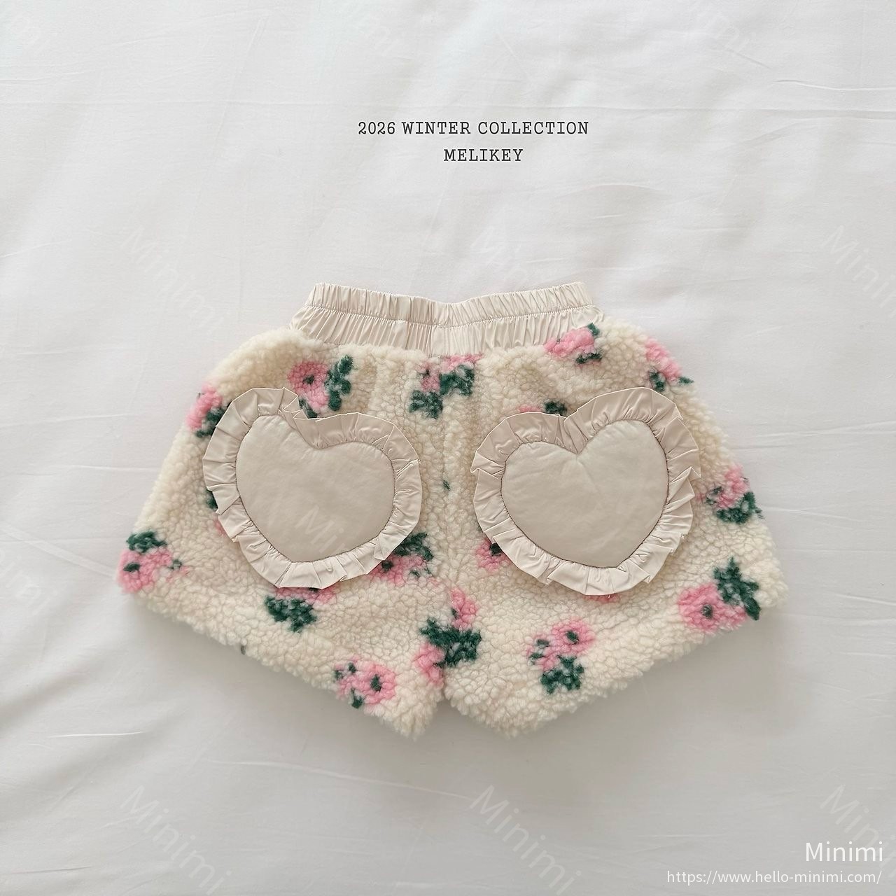 Melikey Heart Flower Shorts 細節圖 25