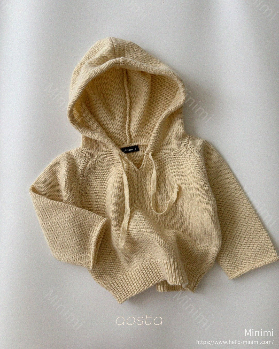 Aosta atelier Knit Cookie Hoodie 細節圖 3