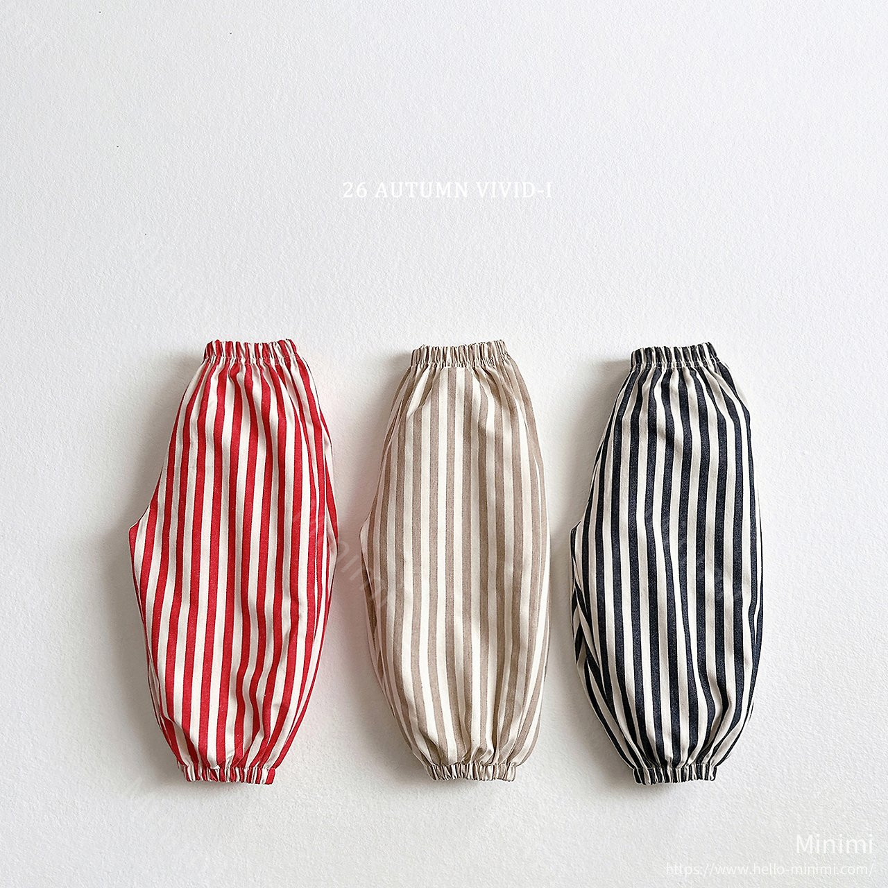 VIVID-I Vertical Stripe Jogger 韓國童裝現貨