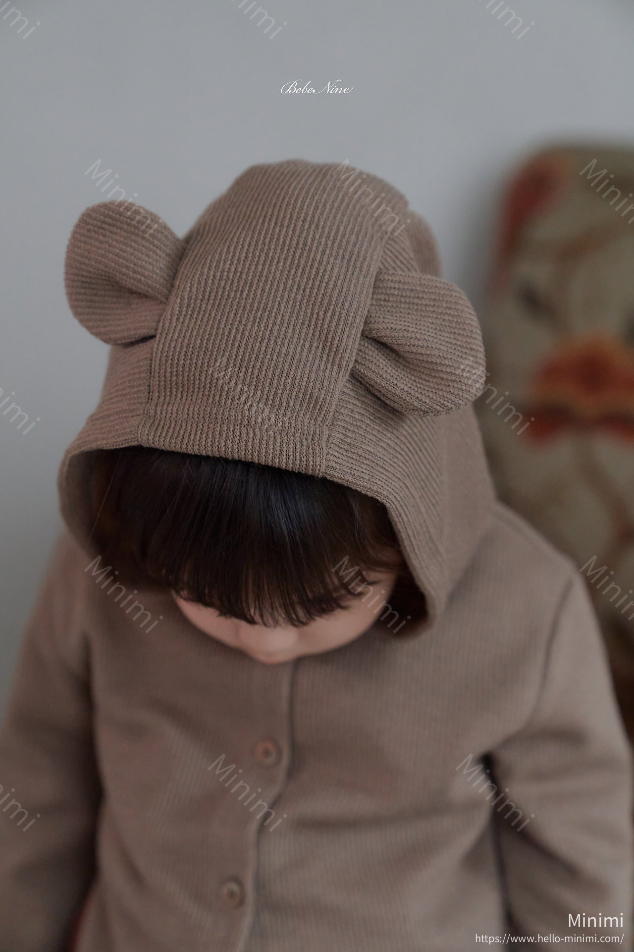 bebe nine Cookie Bear Cardigan 細節圖 5