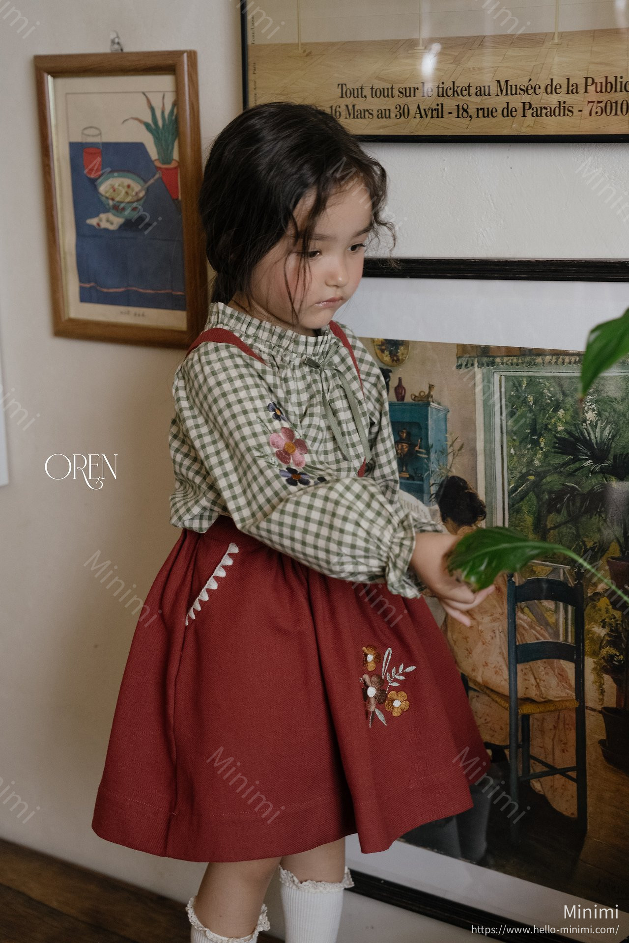 Oren Autumn Bloom Jumper Skirt 細節圖 51