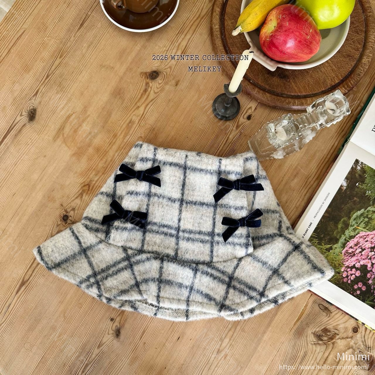 Melikey Check Ribbon Frill Skirt 細節圖 44