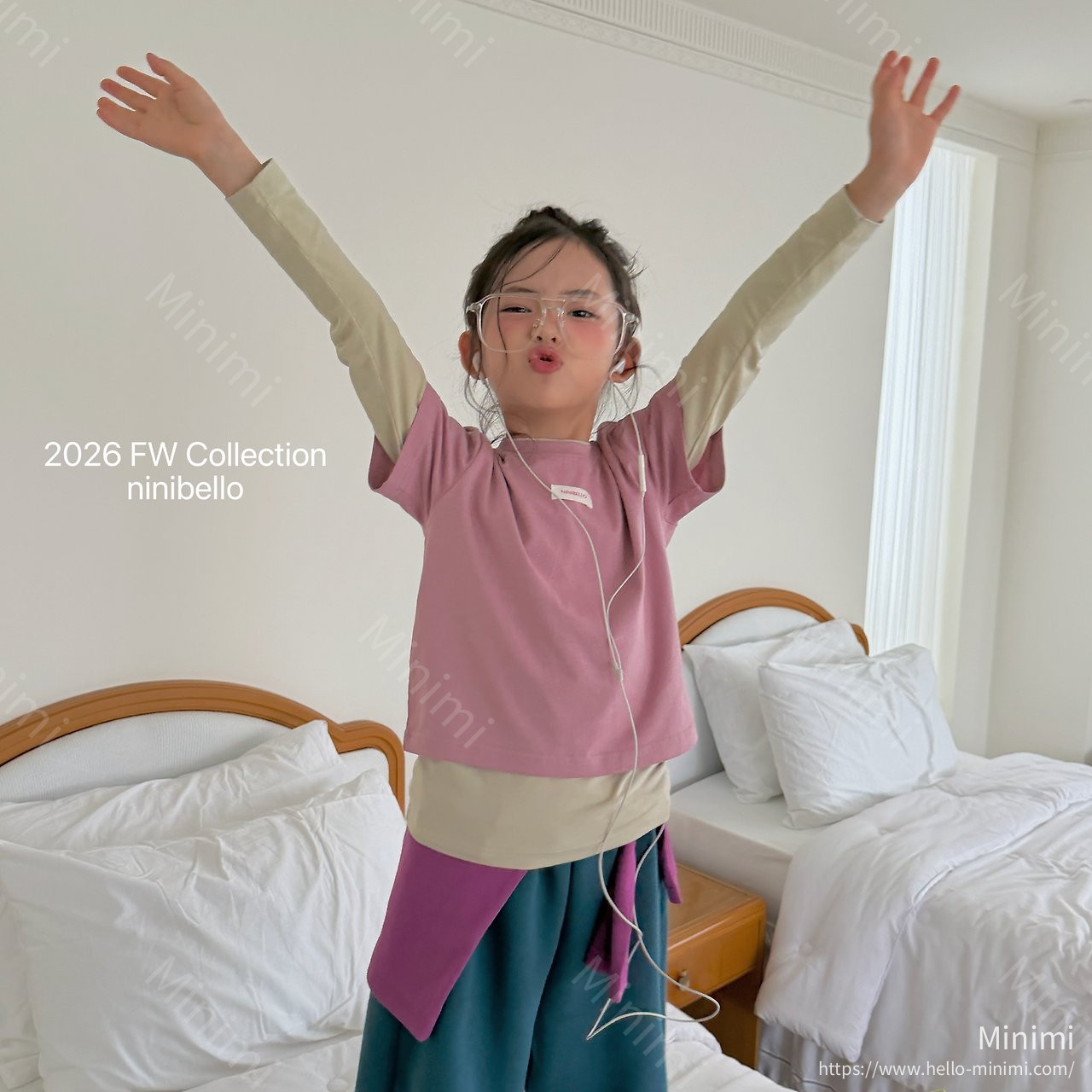 ninibello Layered T-shirt Set 細節圖 22