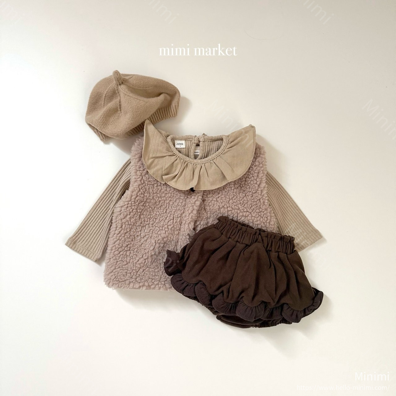 mimi-market Liz Collar Tee 細節圖 4