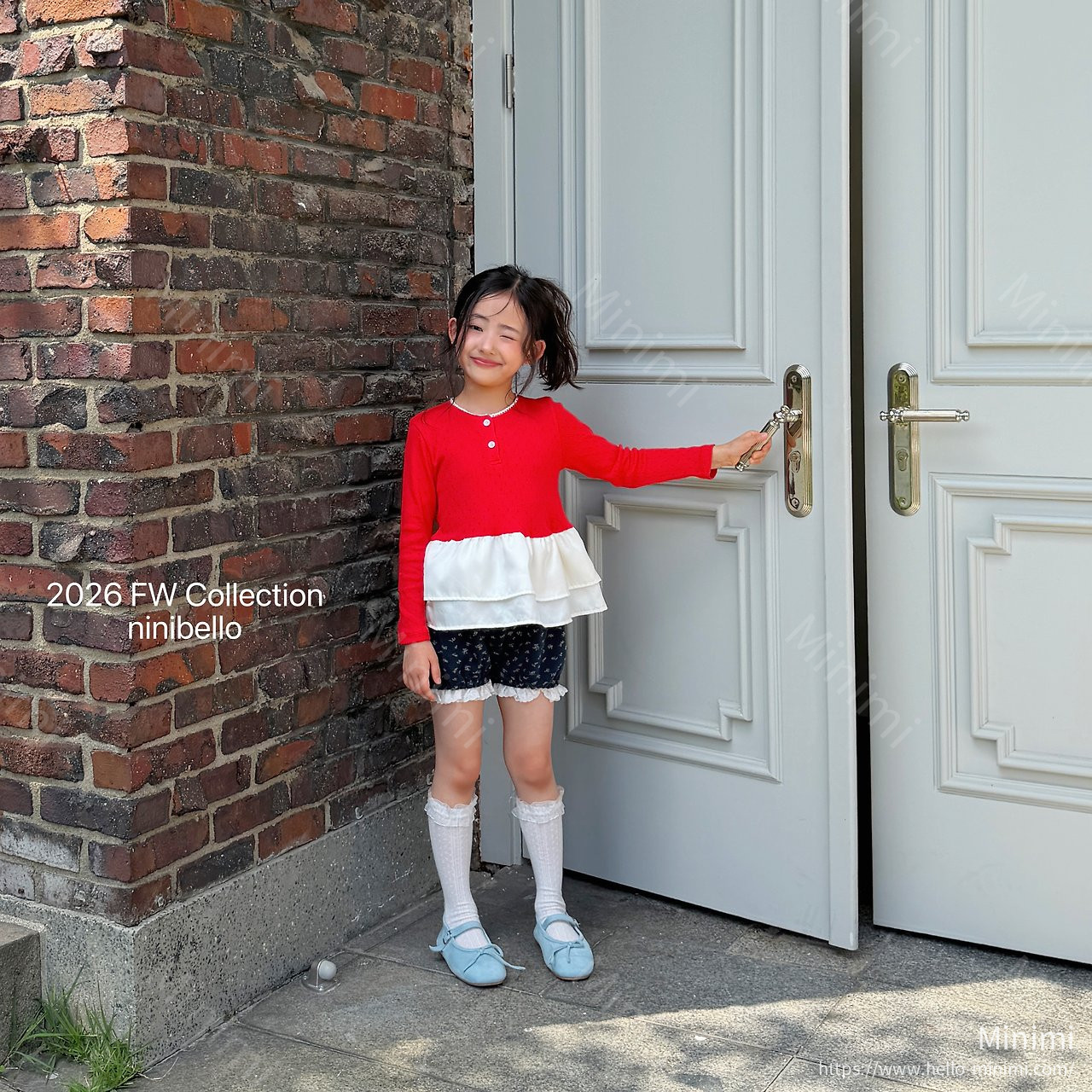 ninibello Eyelet Tulip Layered T-shirt 細節圖 29