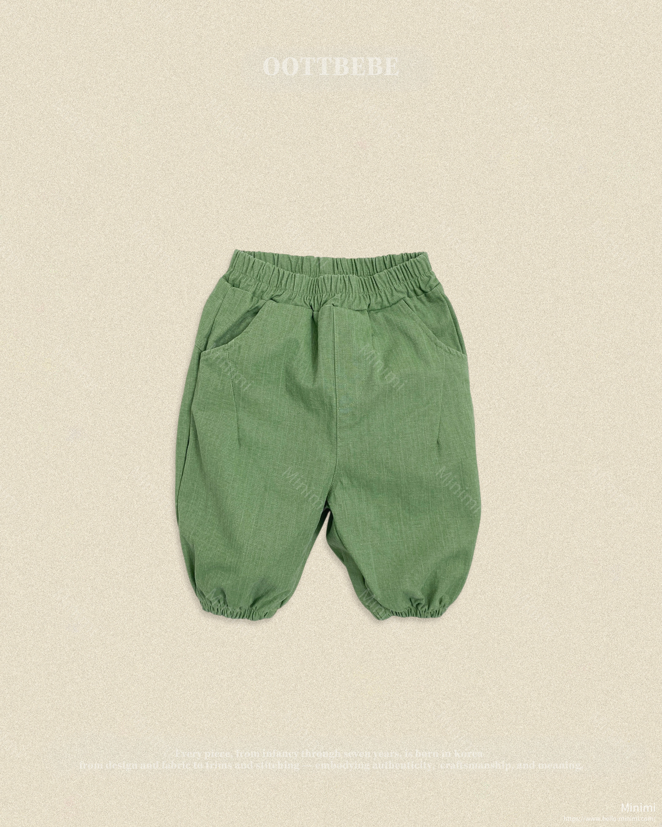 oott bebe Hip Slub Pants 細節圖 5