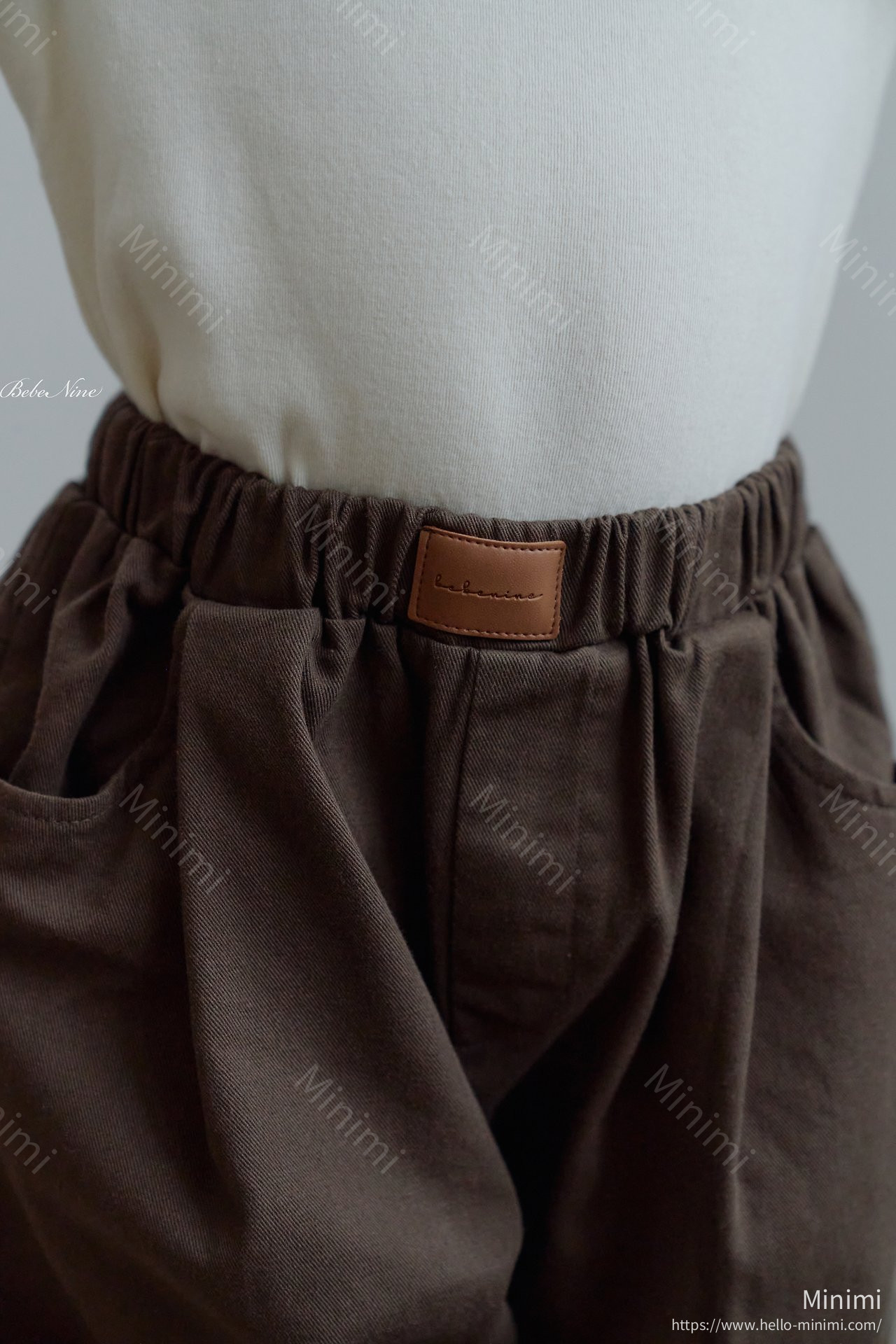 bebe nine Momo Cotton Pants 細節圖 9