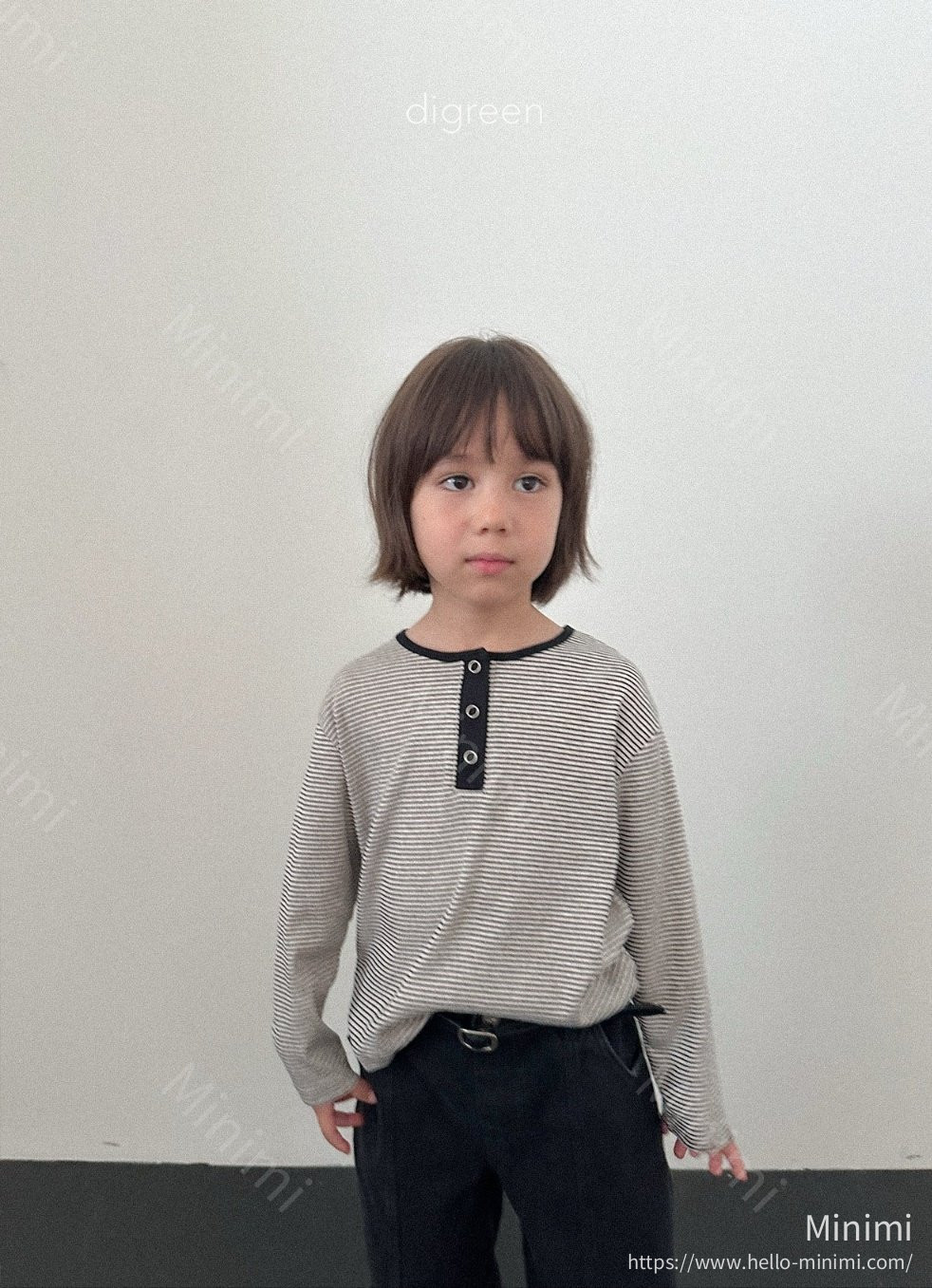 digreen Henley Neck Aletty Tee 細節圖 19