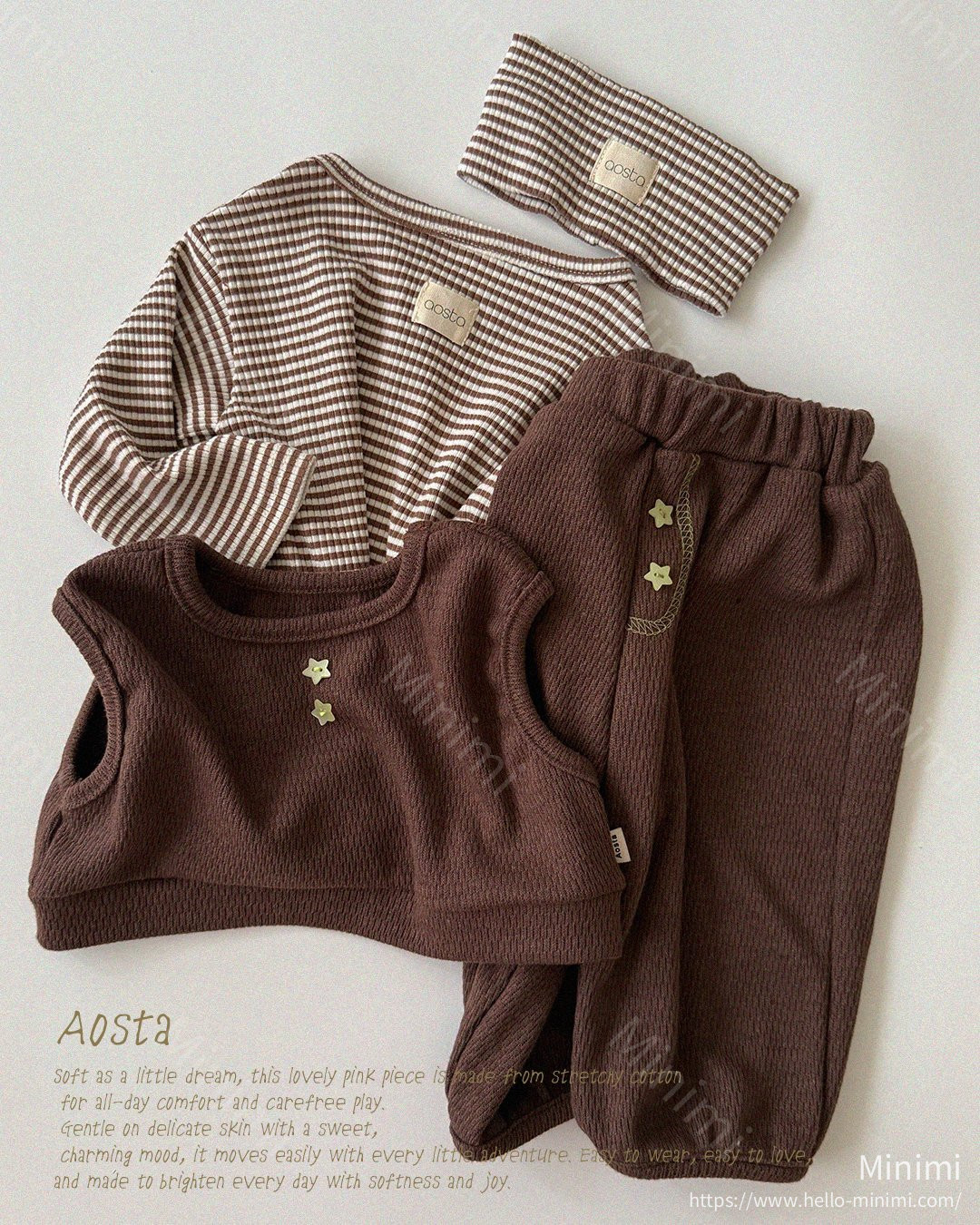 Aosta atelier Star Candy Vest 細節圖 26