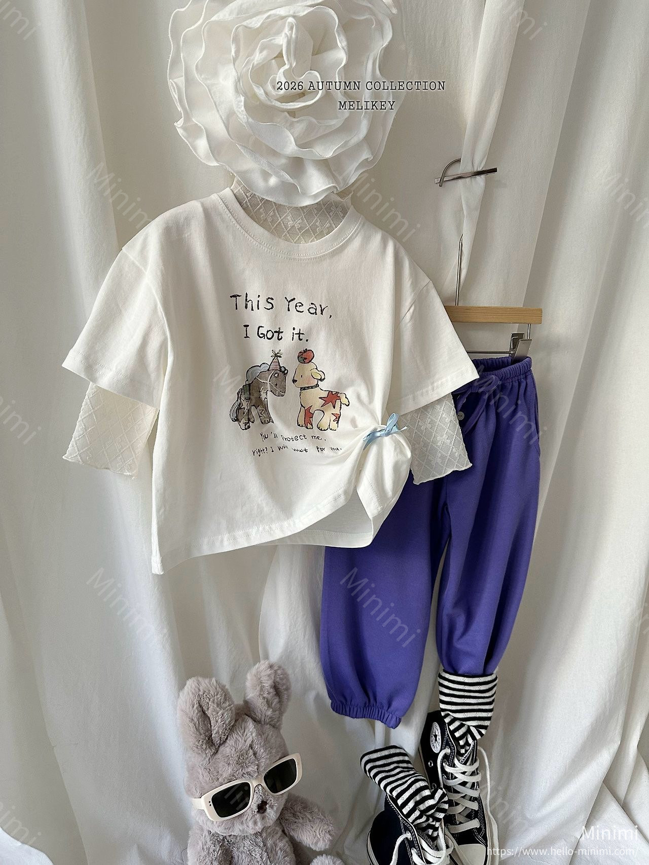 Melikey Frill Ribbon Mesh T-shirt 細節圖 13