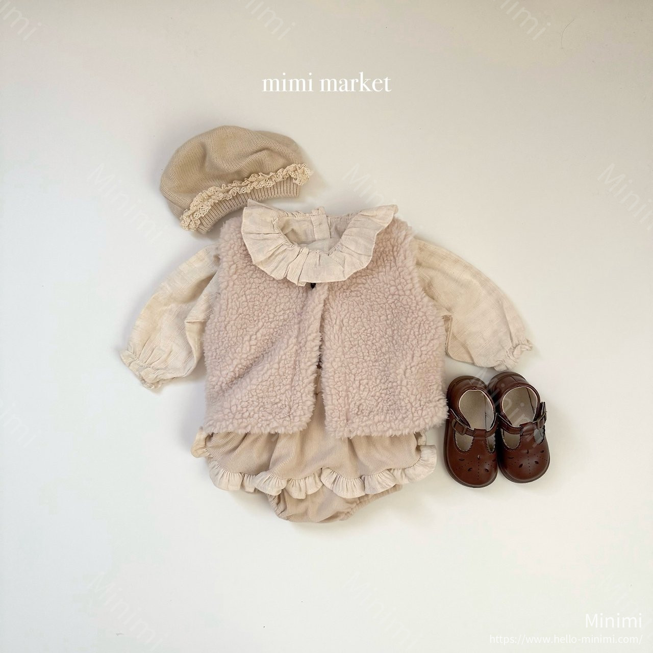 mimi-market Sia Collar Blouse 細節圖 2