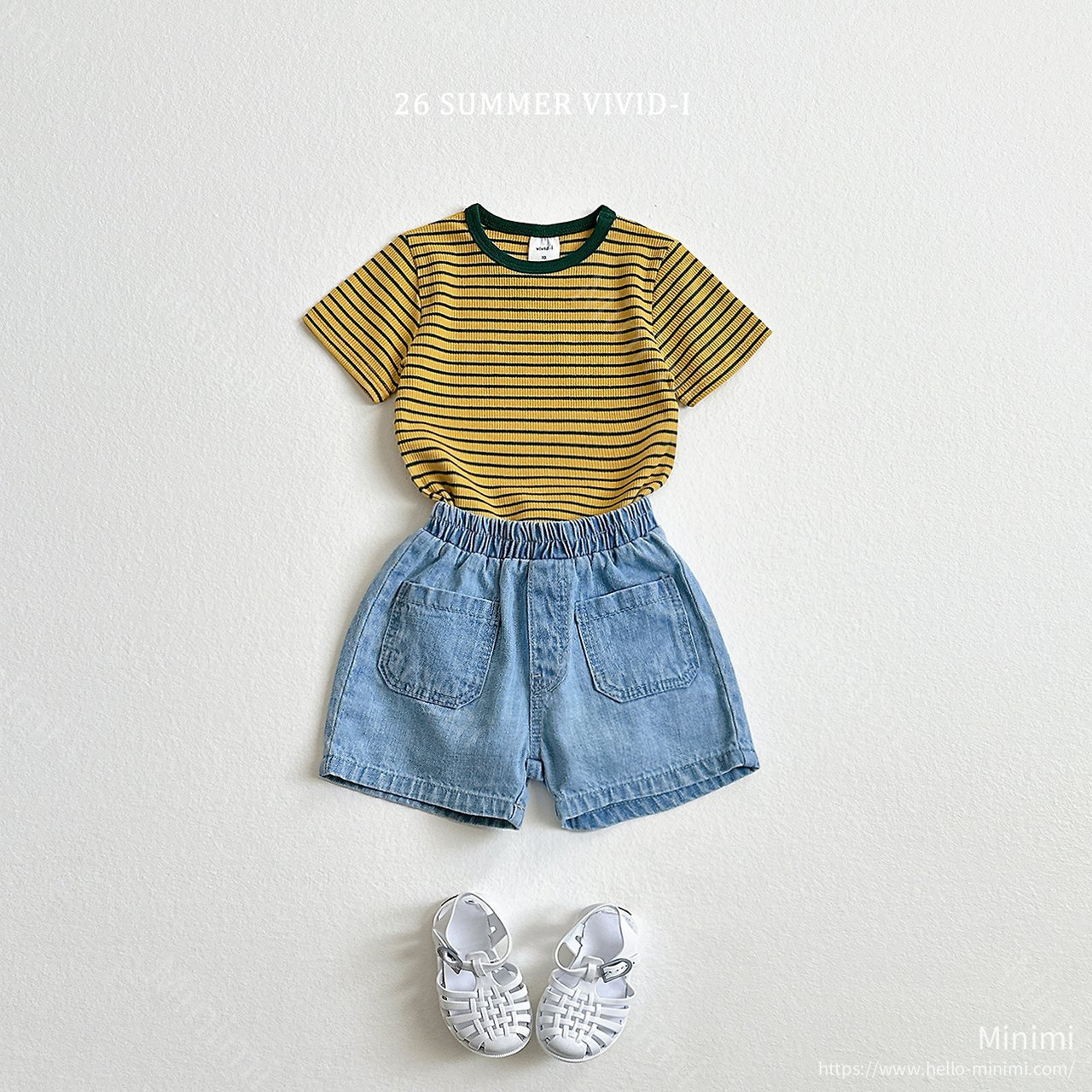 VIVID-I Slub Pocket Denim Shorts 細節圖 9