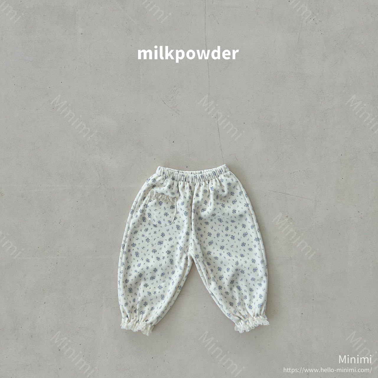 milkpowder Pudding Flower Pants 細節圖 16