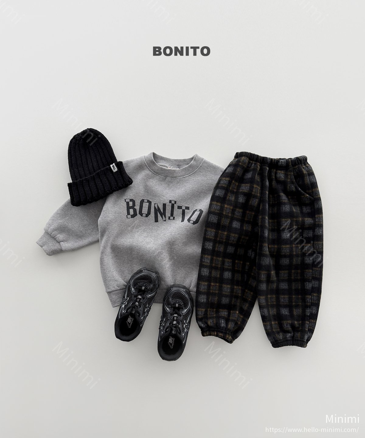 BONITO Check Fleece Jogger Pants 細節圖 10