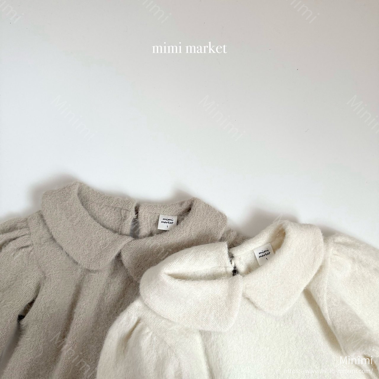 mimi-market Hair Collar Tee 細節圖 1