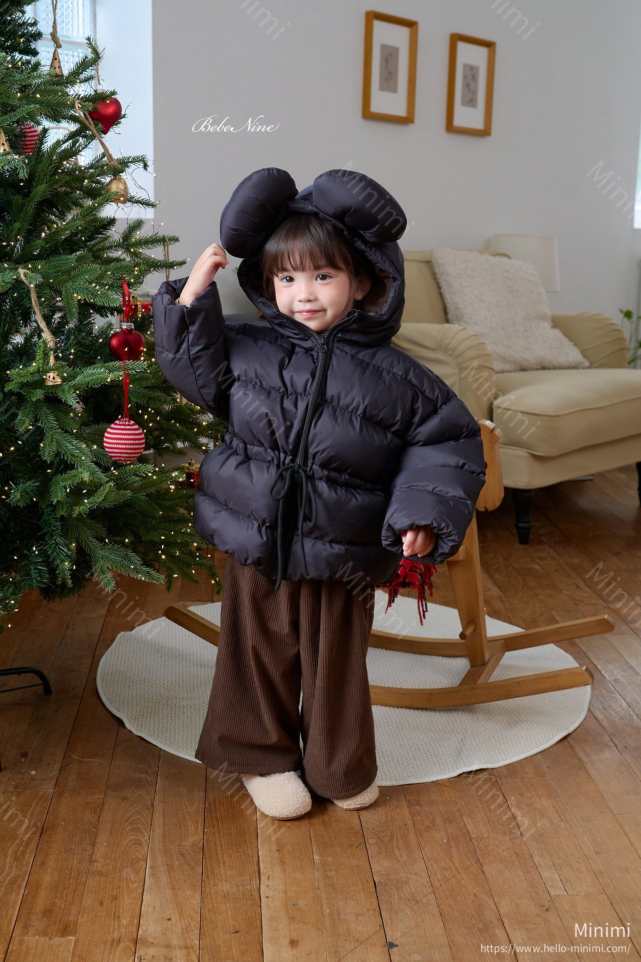 bebe nine Arc Bear Padded Jacket 細節圖 13