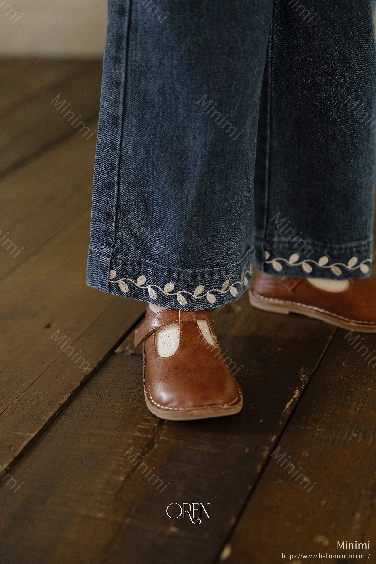 Oren Maple Embroidered Denim Pants 細節圖 33