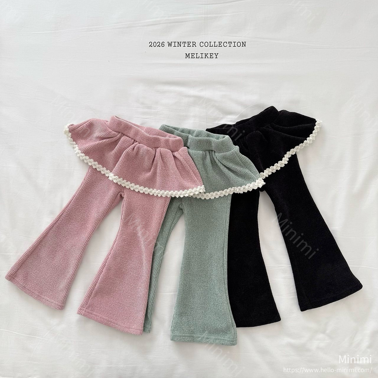Melikey Frill Velour Bootcut 細節圖 28