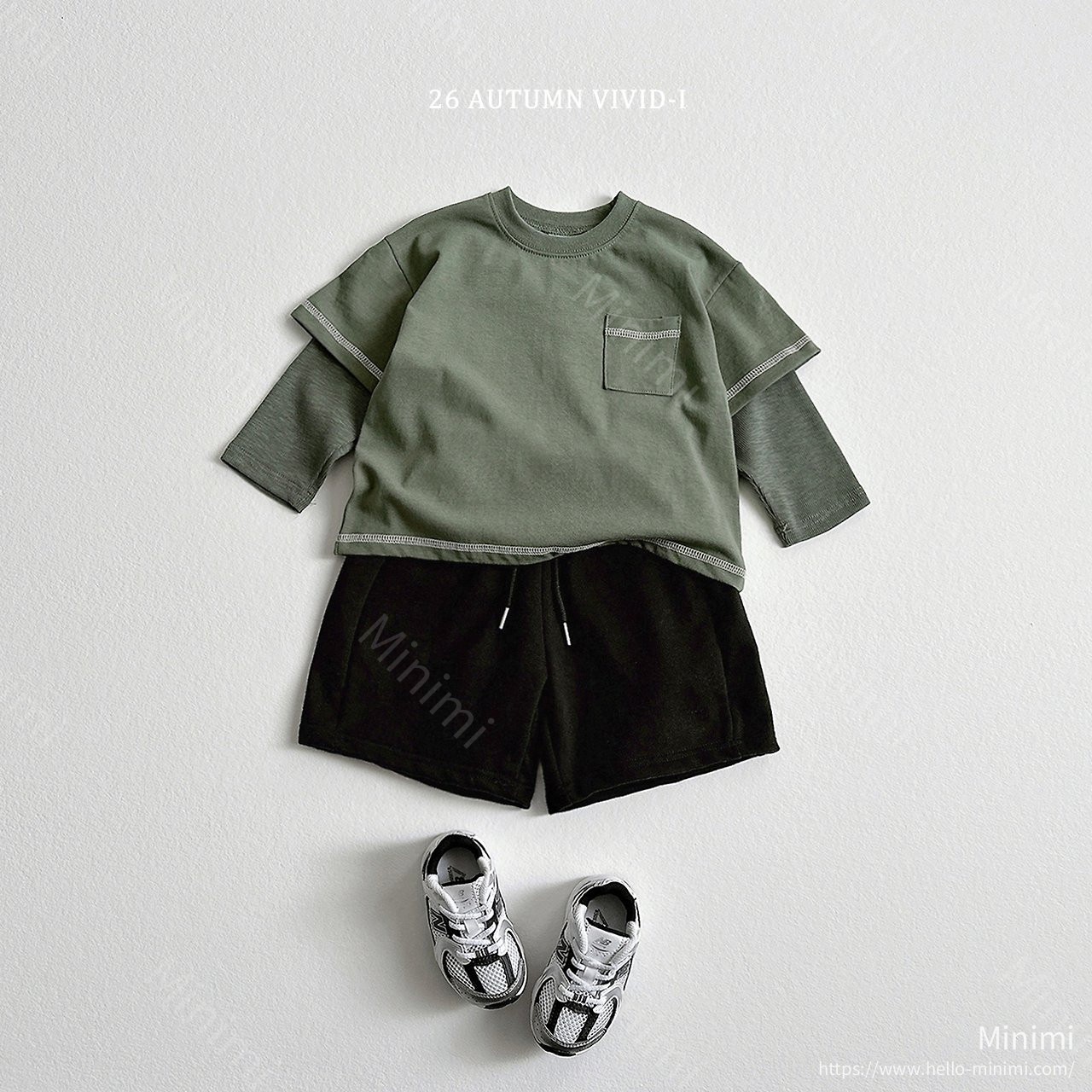VIVID-I Stitch Layered T-shirt 細節圖 2