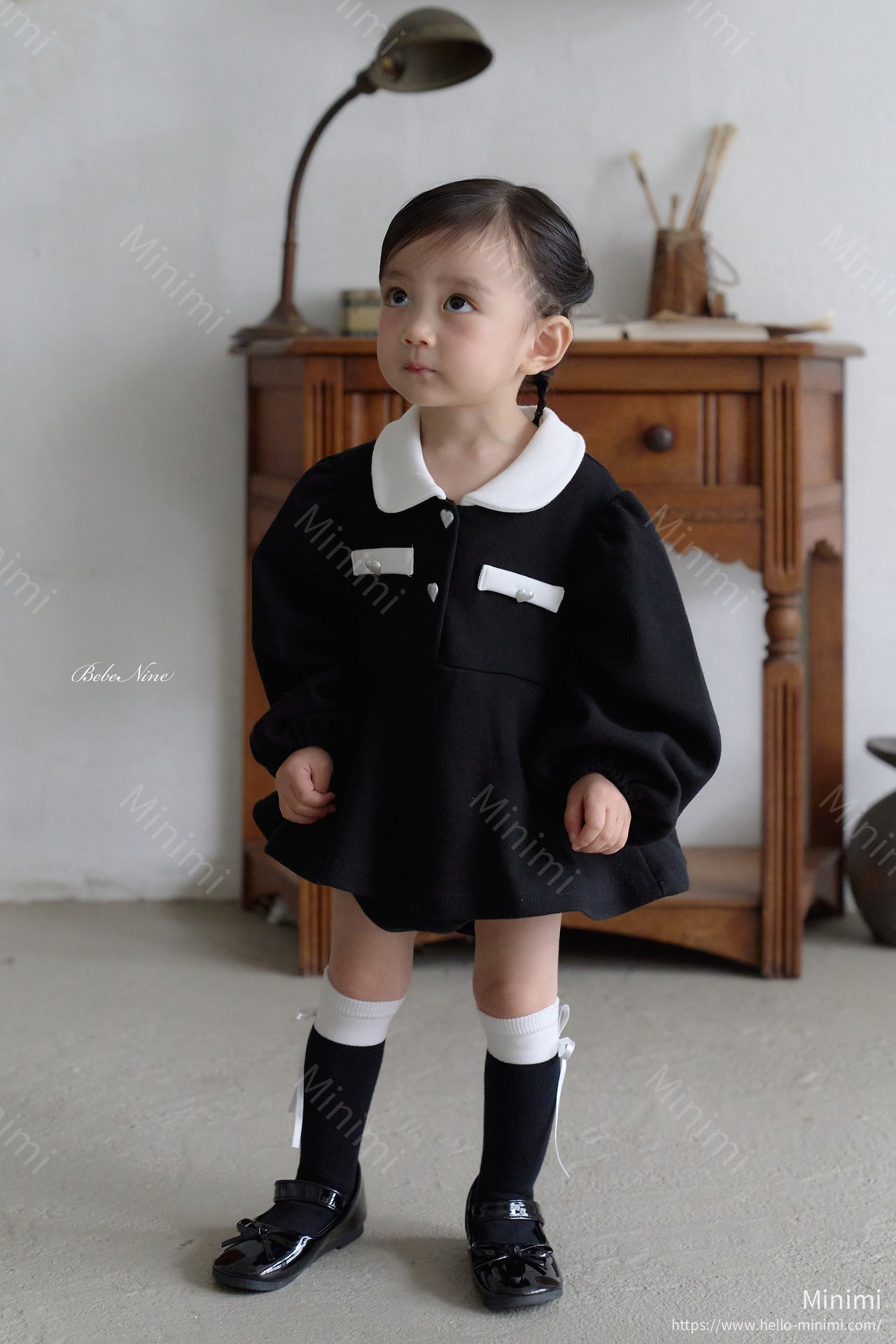 bebe nine Nine Ribbon Knee Socks Set 細節圖 8