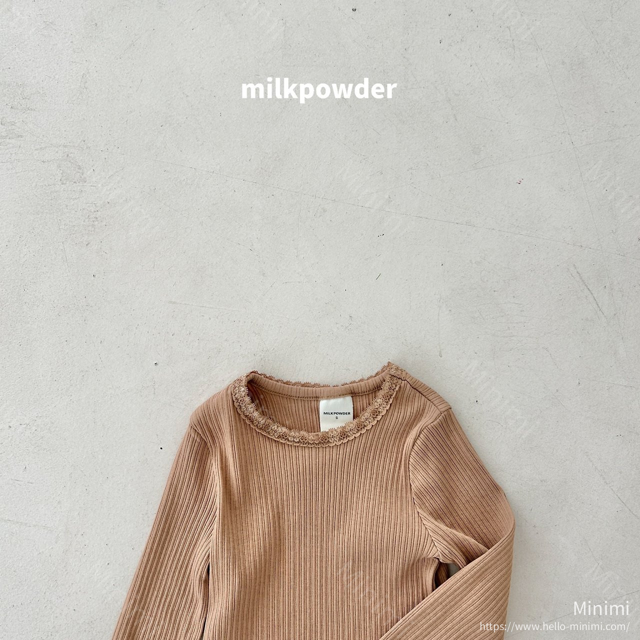 milkpowder Soft Tee 細節圖 18