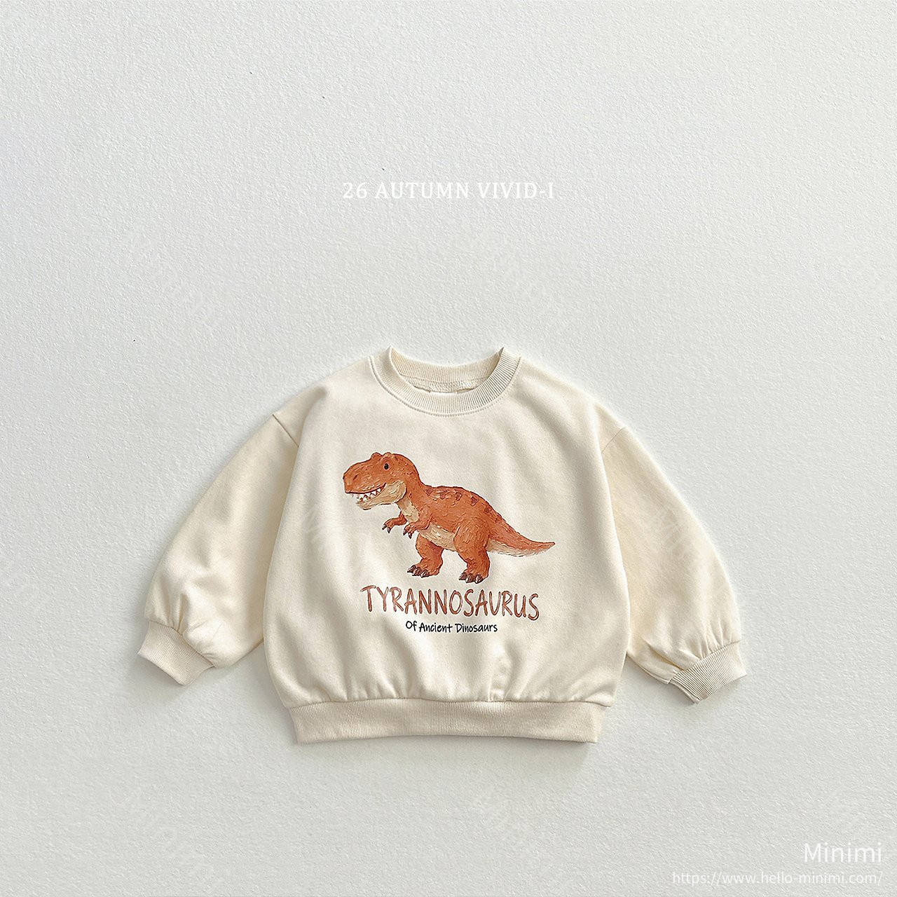 VIVID-I Painting Dino Sweatshirt 細節圖 3