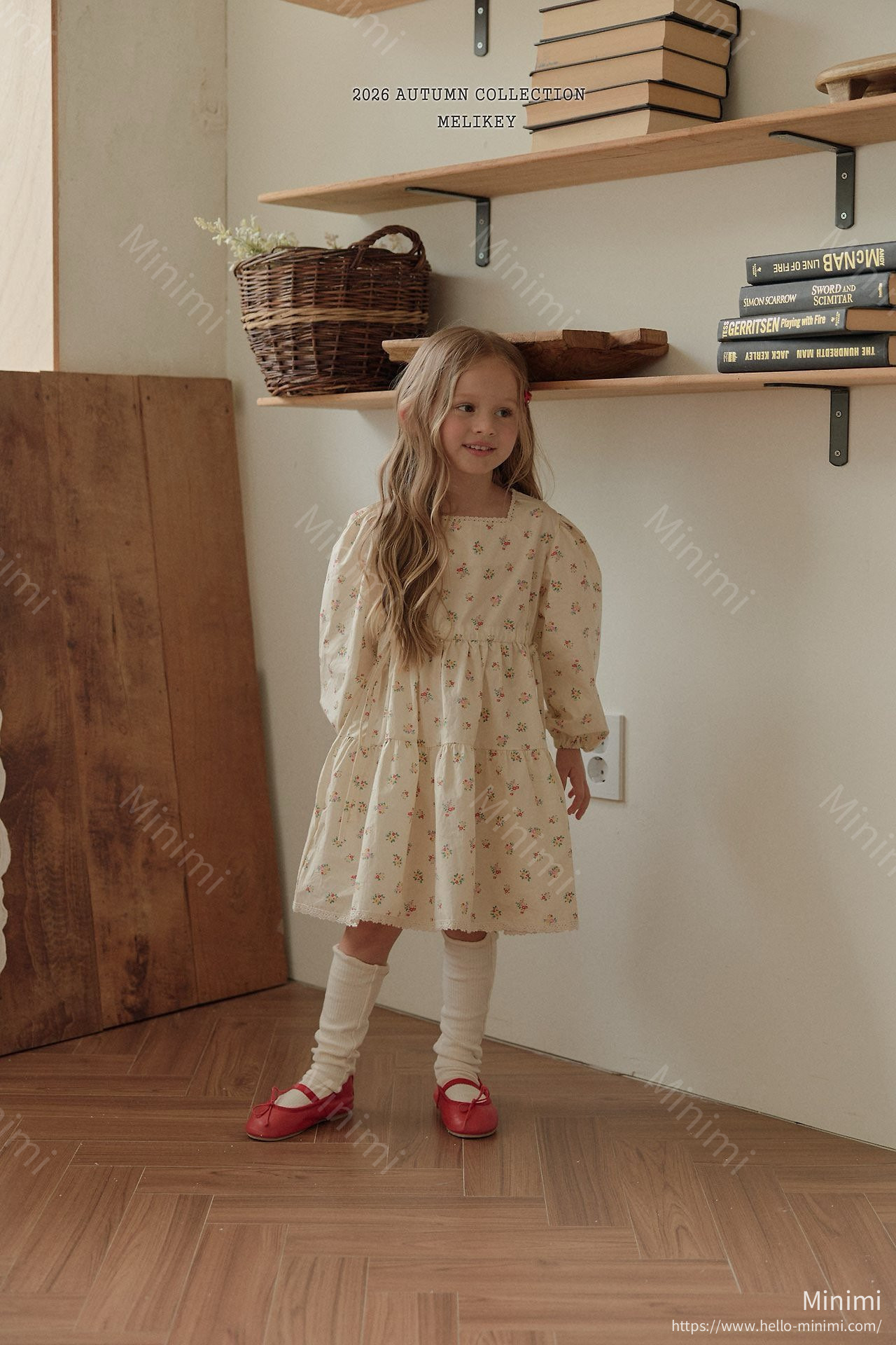 Melikey Vintage Flower Dress 細節圖 9
