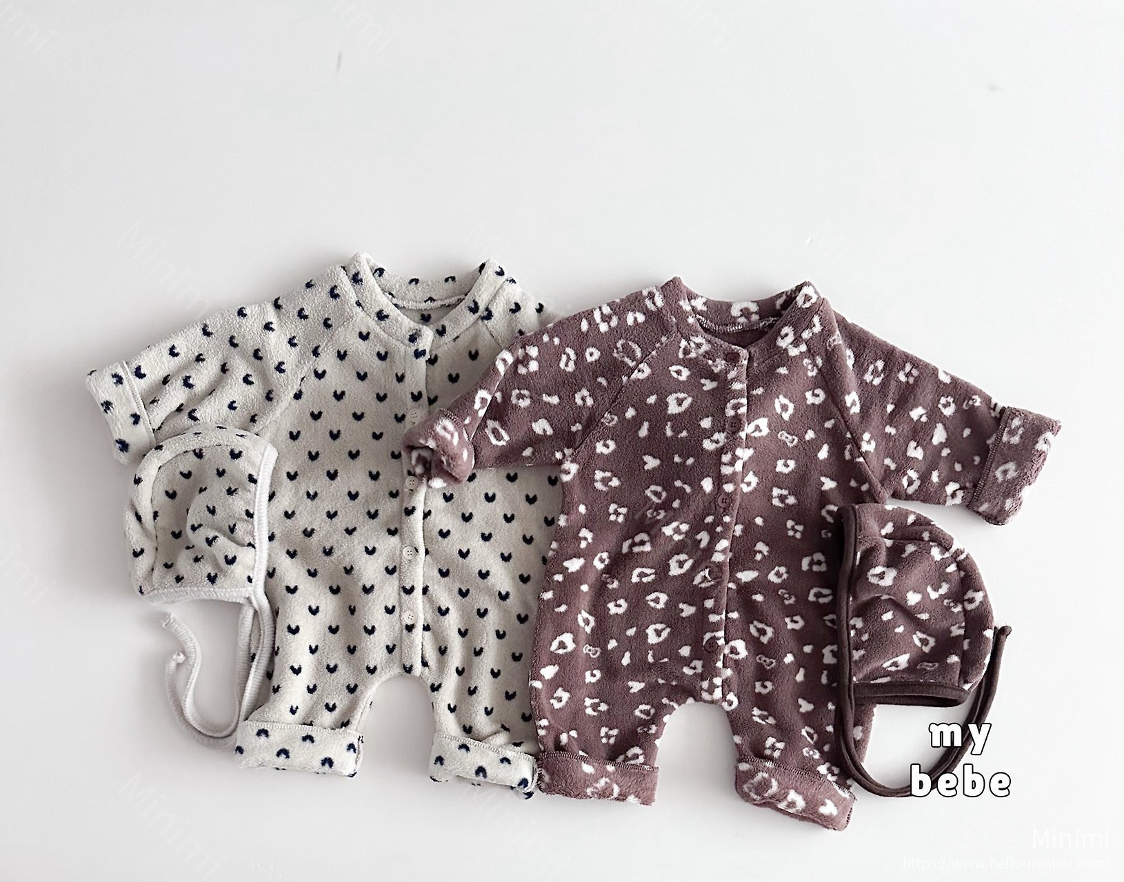 my_bébé Poodle Button Suit Set 細節圖 3