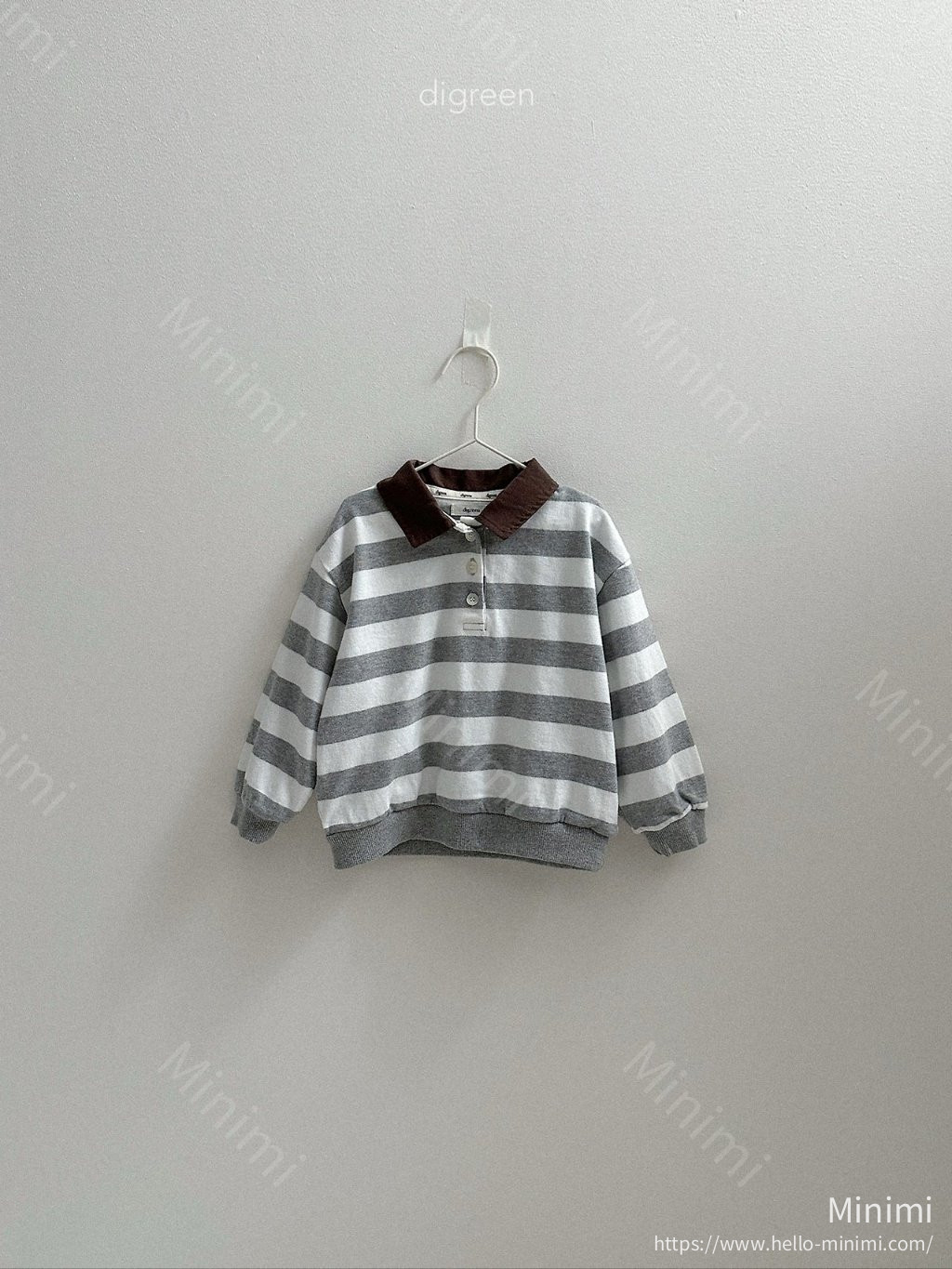 digreen Striped Collar MTM 細節圖 5