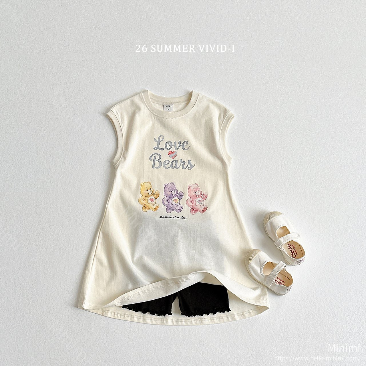 VIVID-I Painted Bear Long Dress 細節圖 7