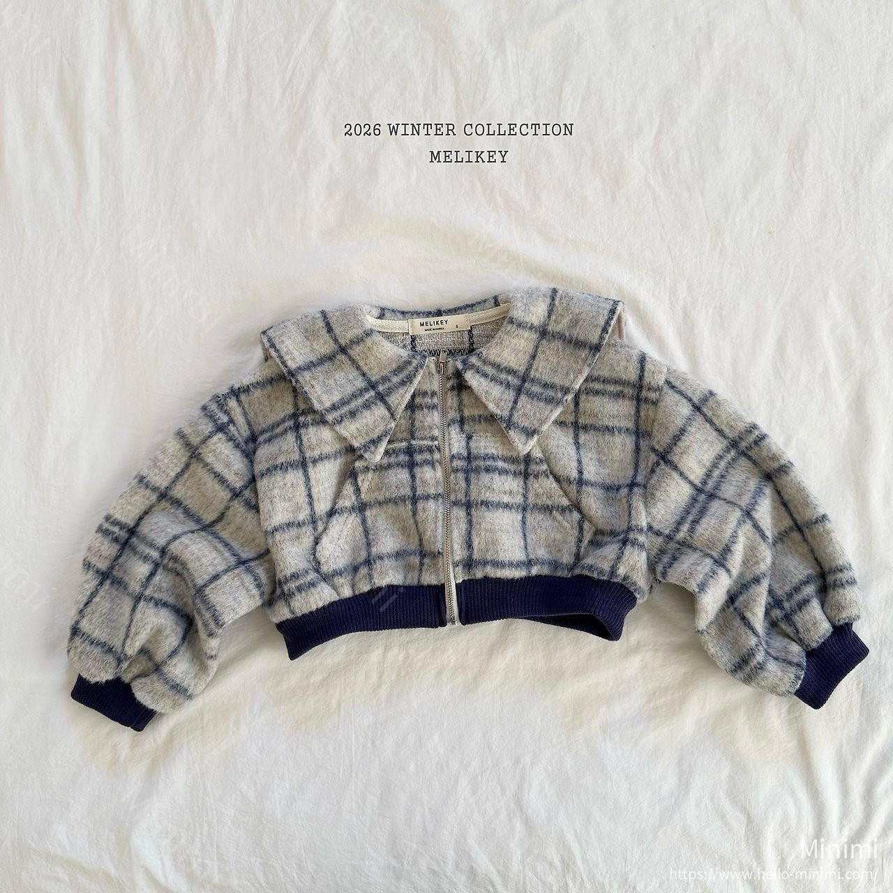 Melikey Wool Check Zip-up 細節圖 21