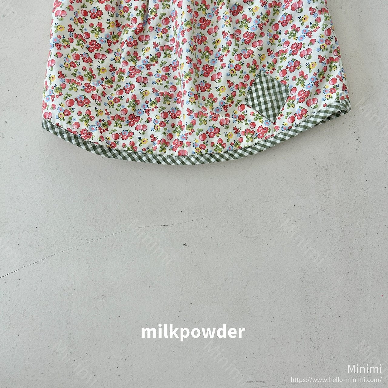 milkpowder Plum Quilting Vest 細節圖 9