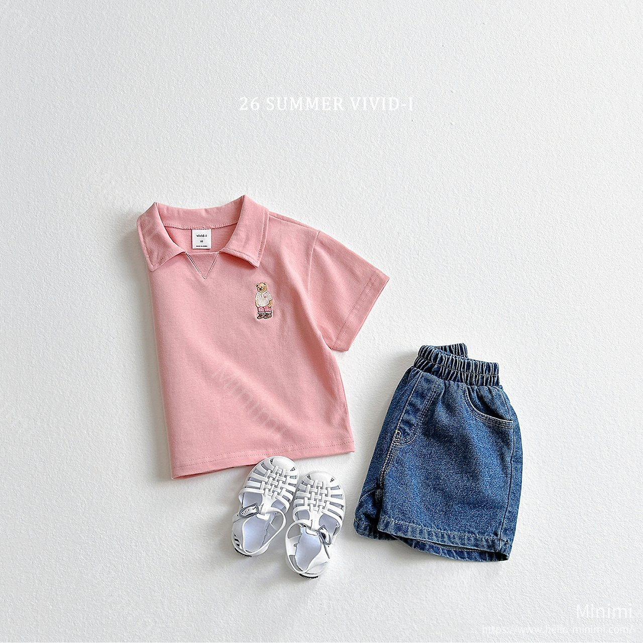 VIVID-I Basic Denim Shorts 細節圖 10