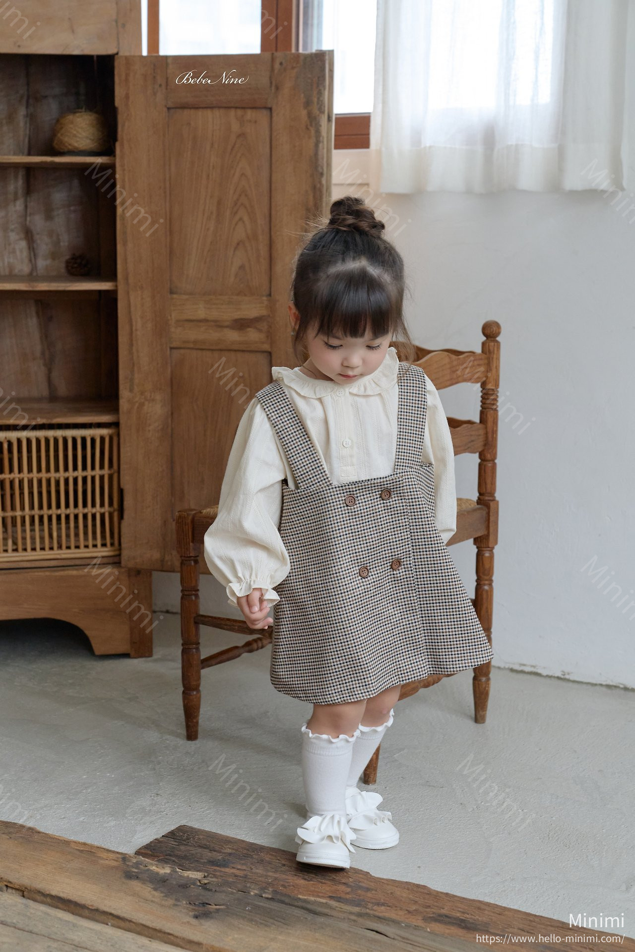 bebe nine Lua Tweed Dress 細節圖 12