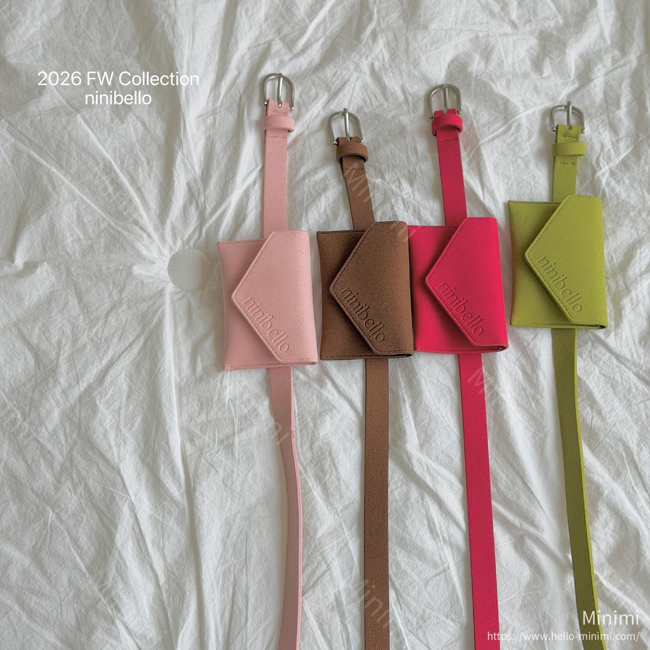 ninibello Suede Belt Bag 細節圖 1