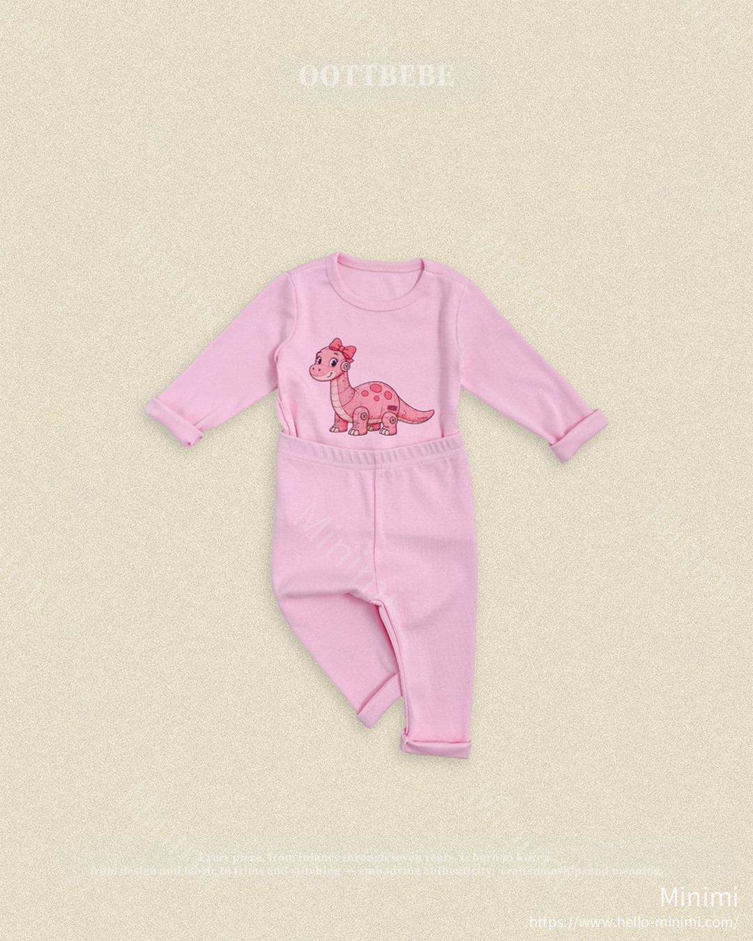 oott bebe Robot Dinosaur Loungewear 細節圖 8