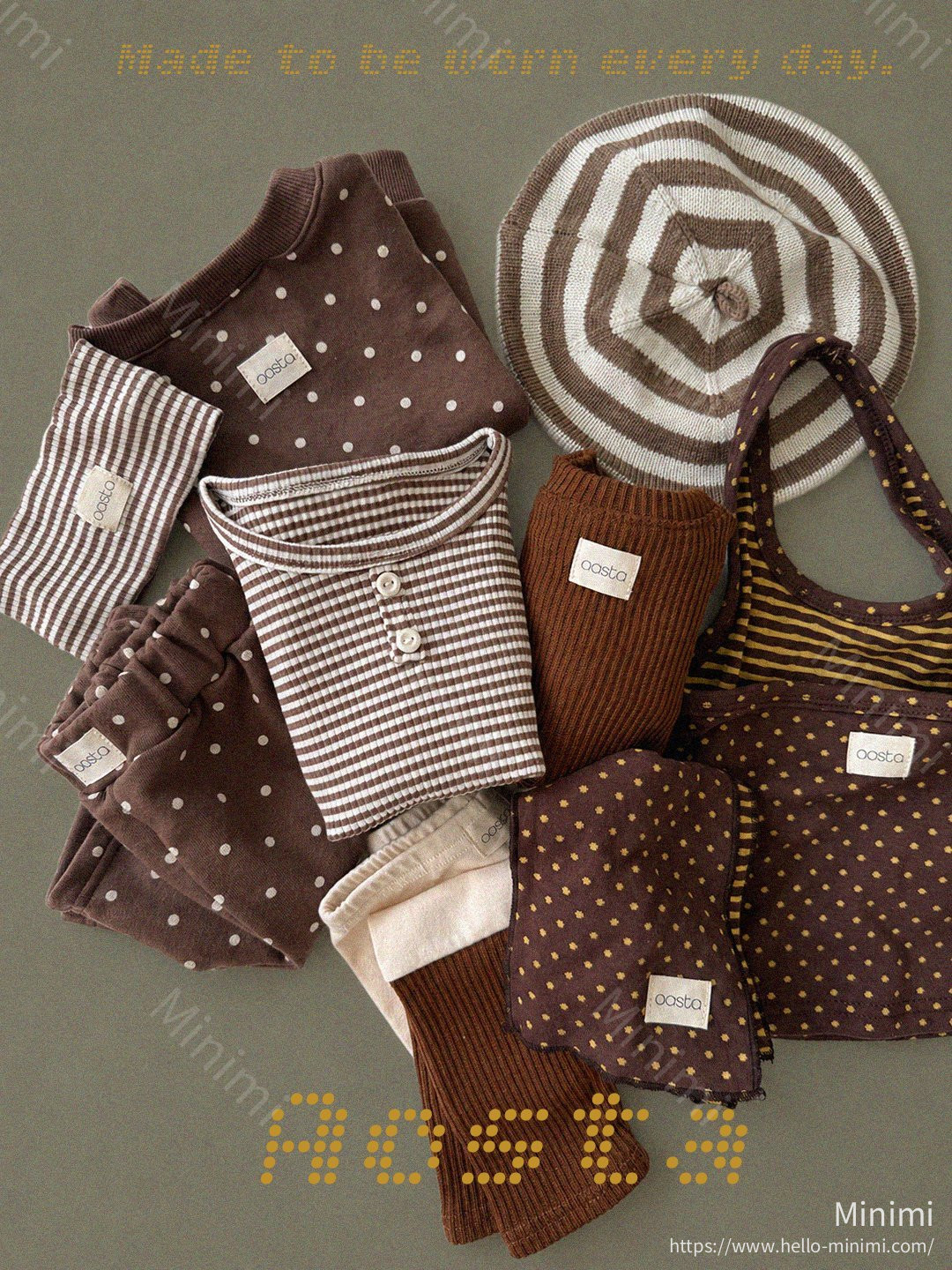Aosta atelier Choco Chip Muffler 細節圖 8