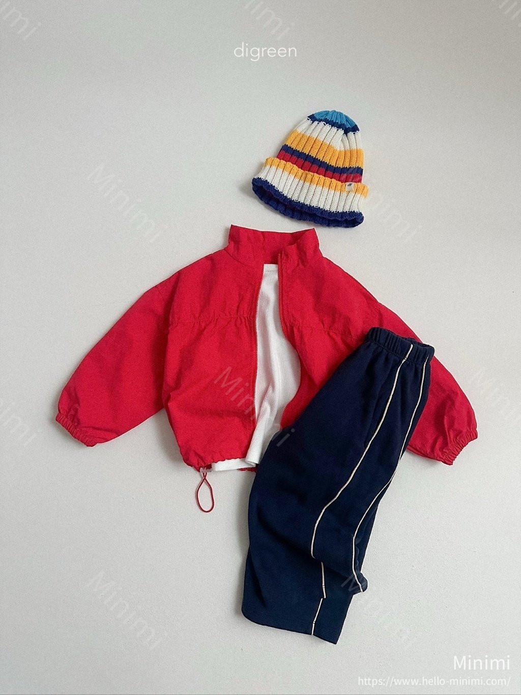 digreen Rib Windbreaker 細節圖 17