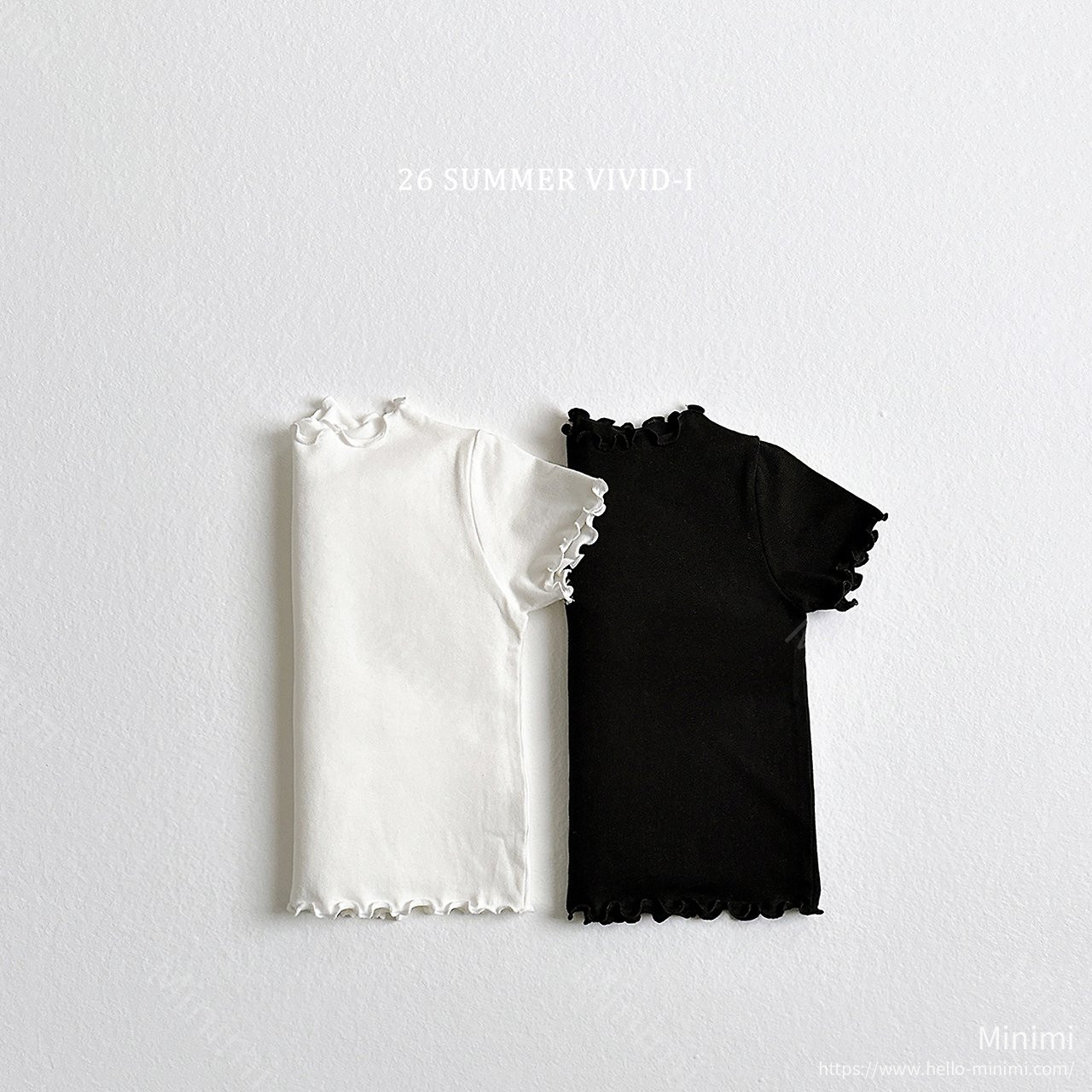 VIVID-I Essential Fluted T-Shirt 細節圖 1