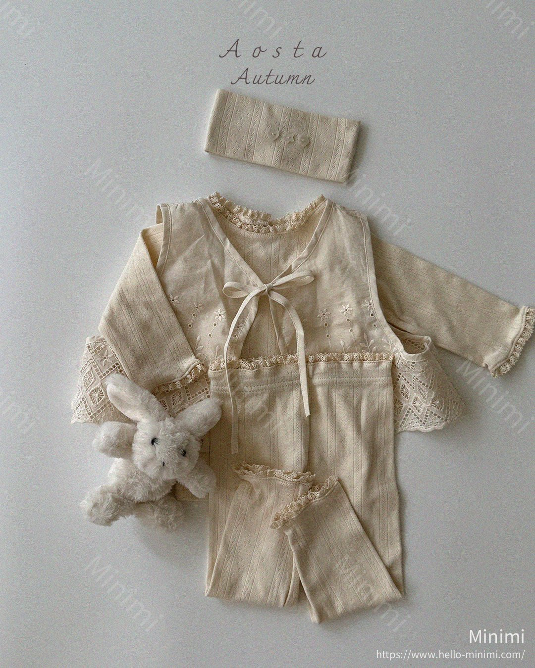 Aosta atelier Lace Jenny Open Vest 細節圖 7