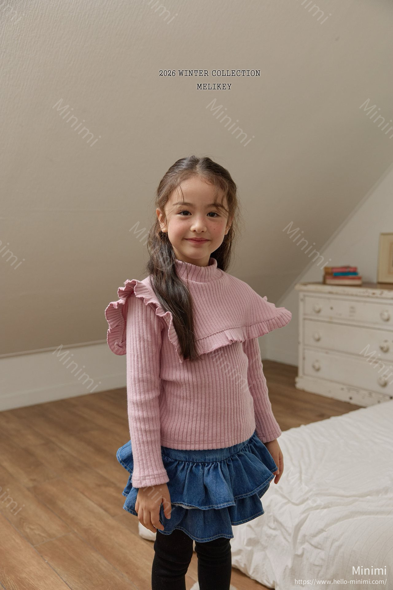 Melikey Cape Frill Tee 細節圖 3