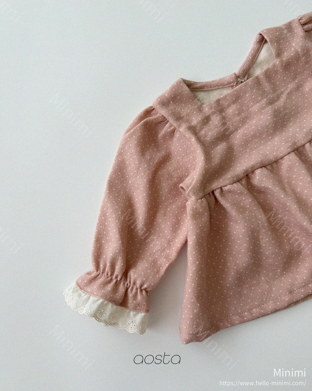 Aosta atelier Milk Dot Blouse 細節圖 25