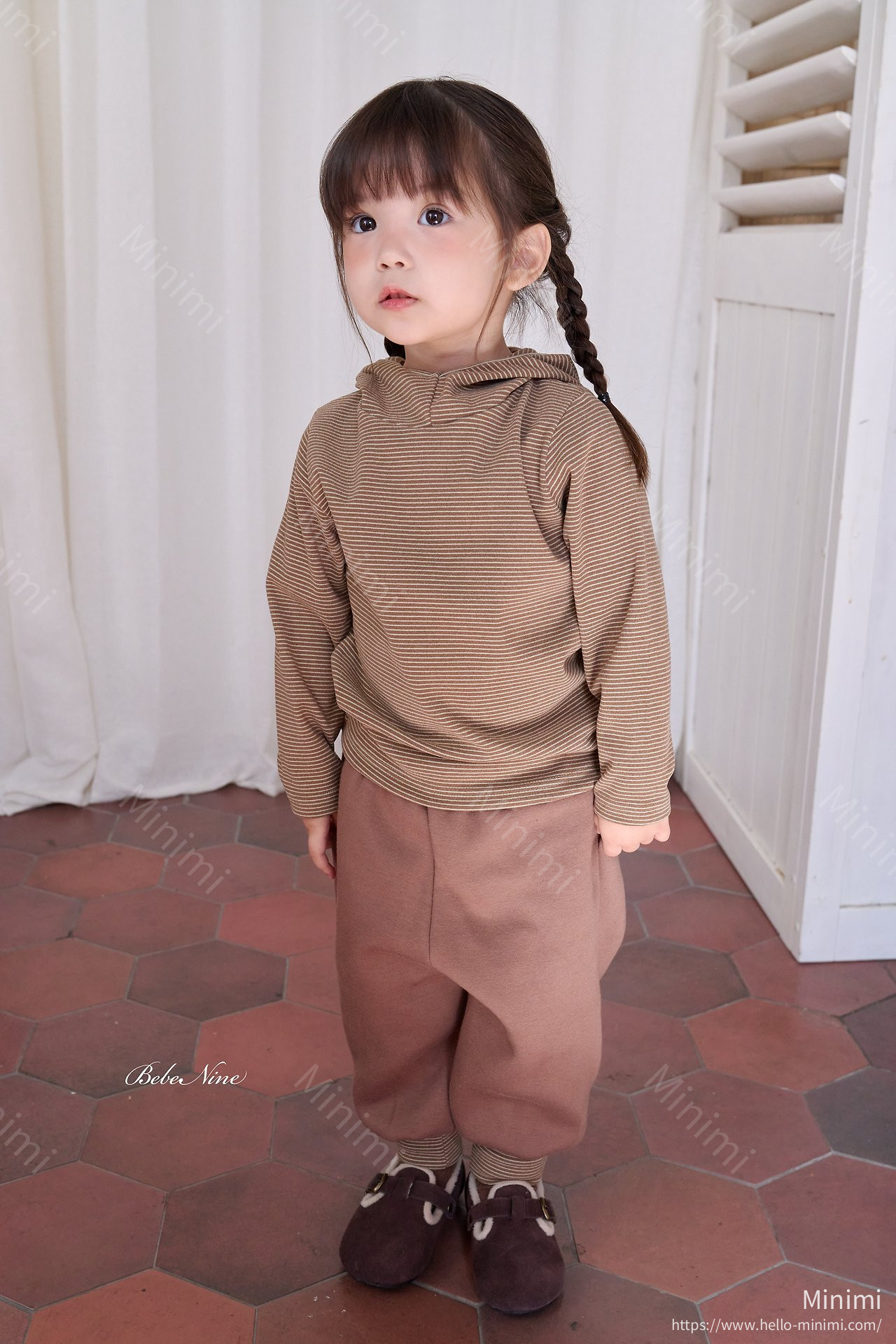 bebe nine Holic Jogger Pants - 韓國童裝代購主圖