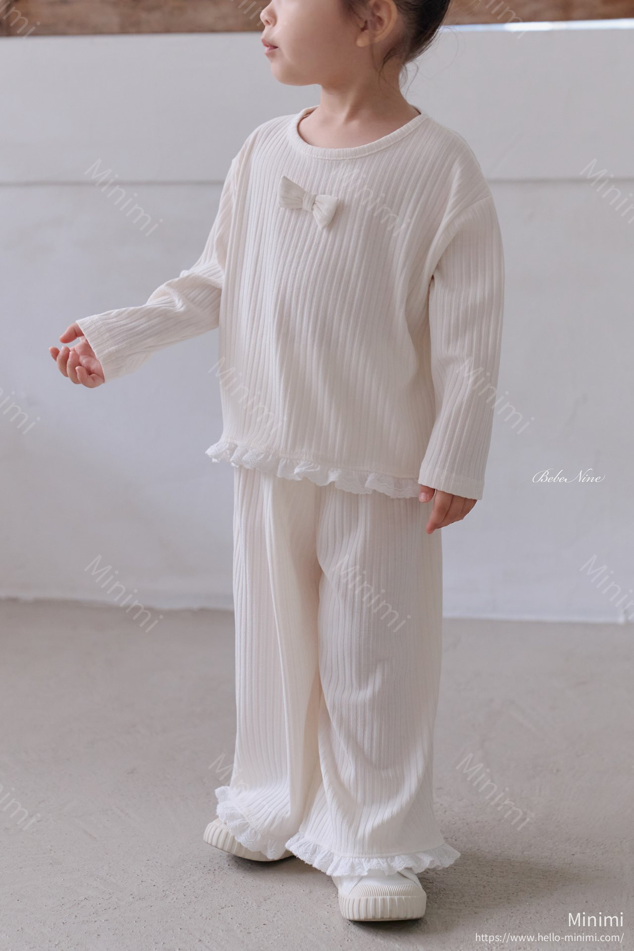bebe nine Lily Frill Set 細節圖 3
