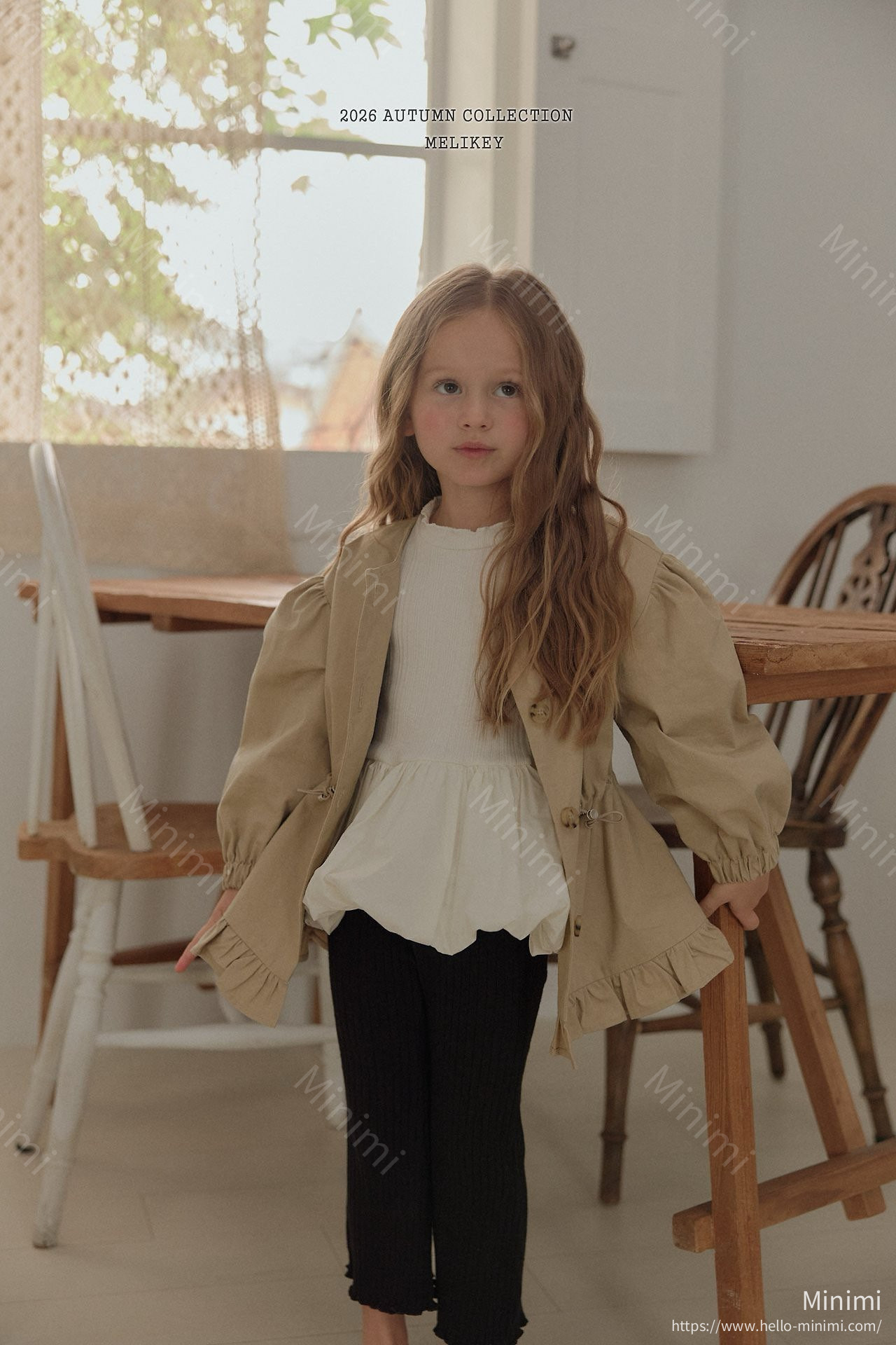 Melikey Momo Frill Trench Coat 細節圖 18