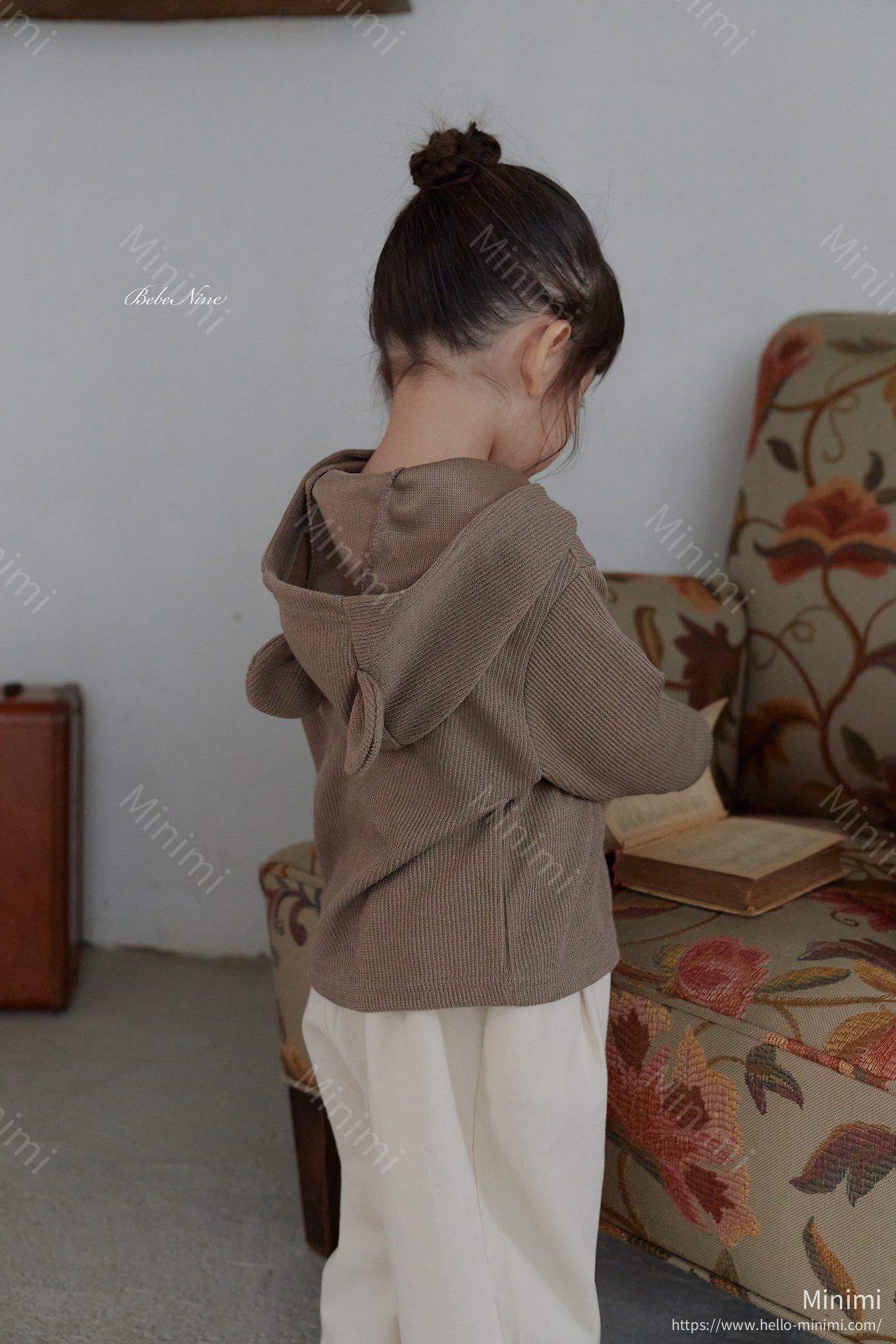bebe nine Cookie Bear Cardigan 細節圖 8