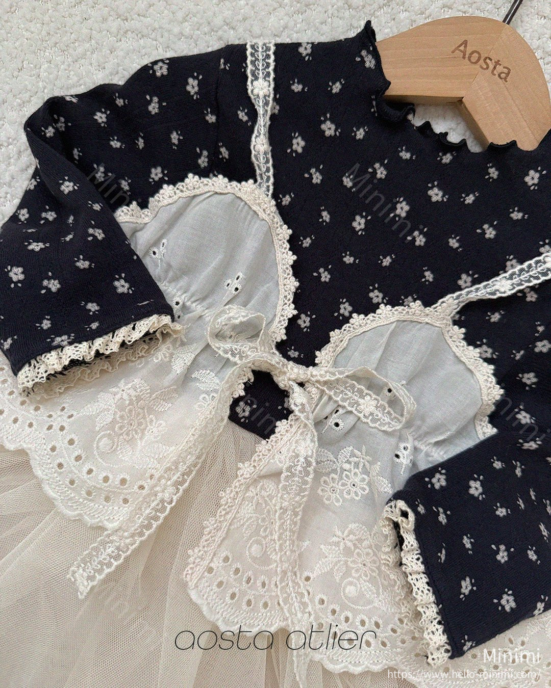 Aosta atelier Lace Bustier 細節圖 11