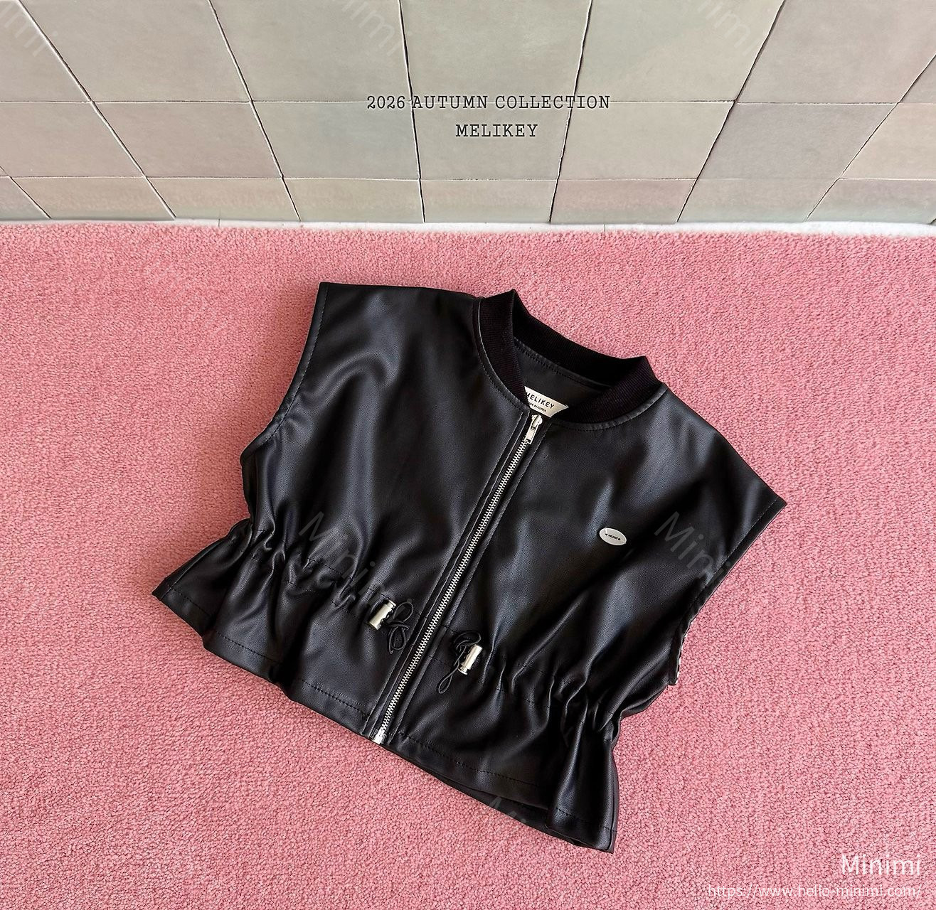 Melikey String Leather Vest 細節圖 4