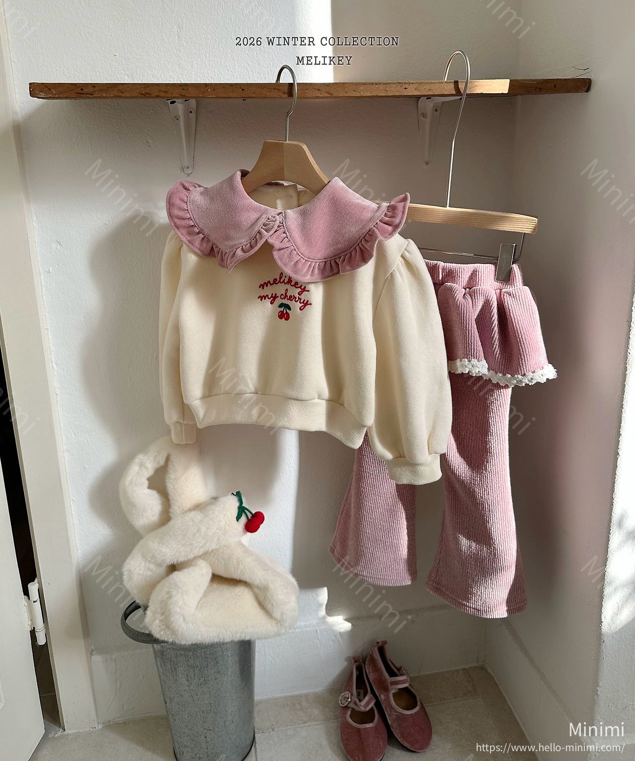 Melikey Frill Velour Bootcut 細節圖 31